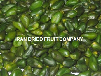 Green pilled pistachio kernel